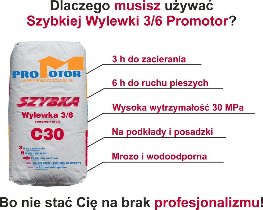 Szybka Wylewka 3/6 Promotor