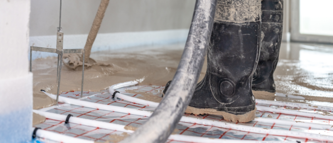 Beton pod podłogówkę