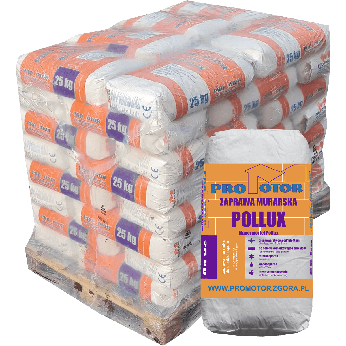 Zaprawa murarska Pollux Promotor