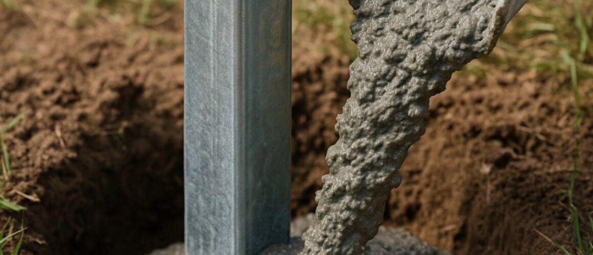 Beton Instant na słupki ogrodzeniowe