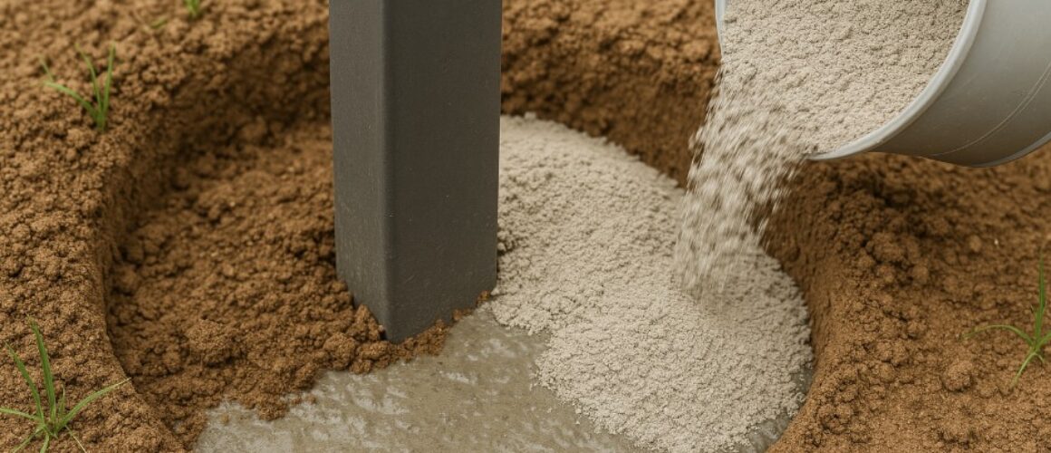 Beton w workach do prac ogrodniczych