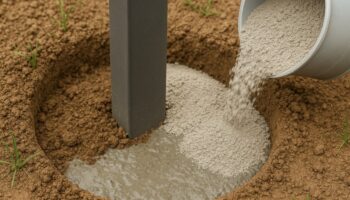 Beton w workach do prac ogrodniczych