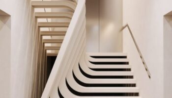 Schody architektoniczne z betonu